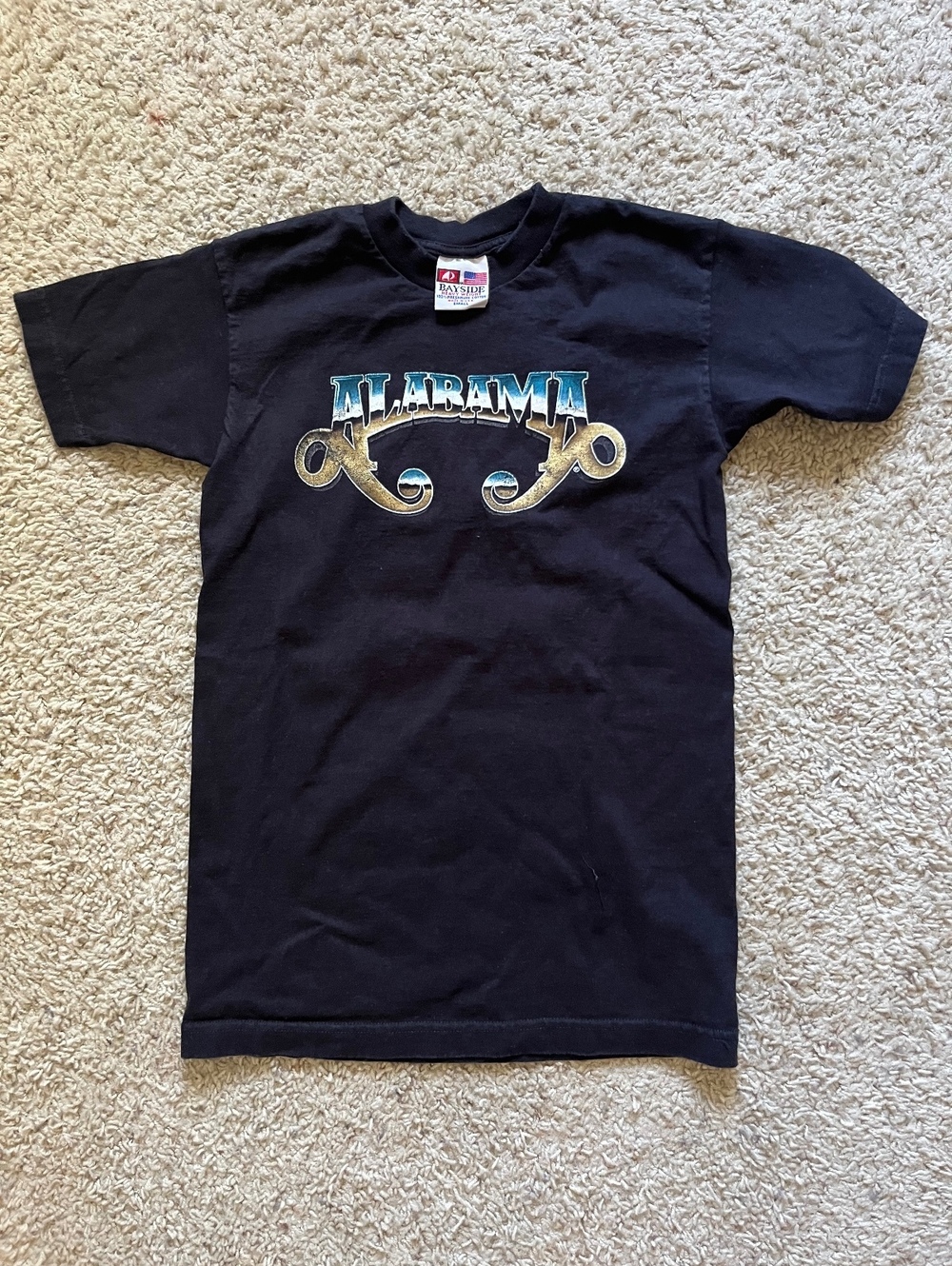 Bayside VTG Alabama Band Tee Black S